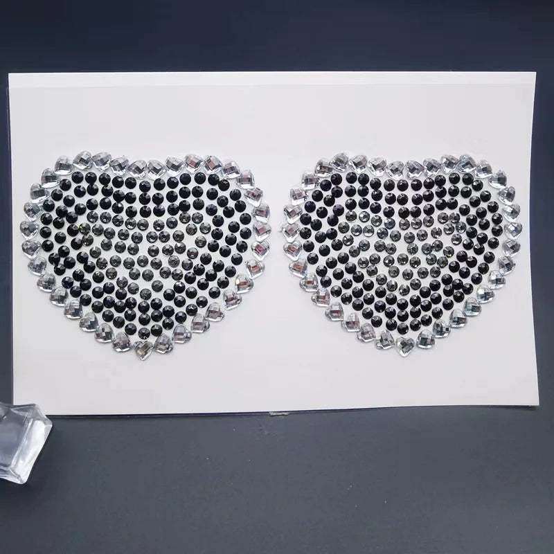 Unique Crystal Rhinestone Pasties - Donny's Angel