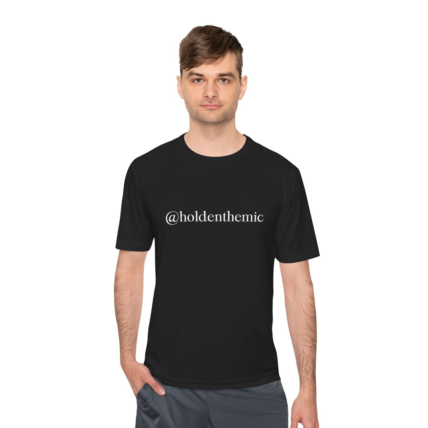 Holden the Mic T-shirt - Donny's Angel
