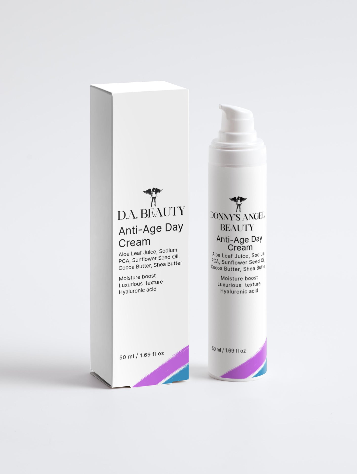 D.A. Beauty Anti-Age Day Cream packaging on a white background