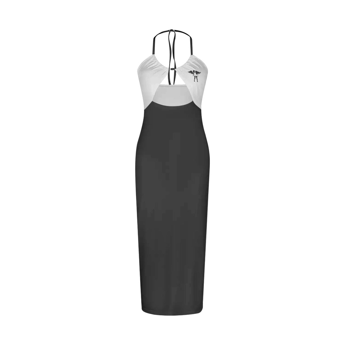 Donny's Angel Logo Hollow Contrast Cami Dress - Donny's Angel