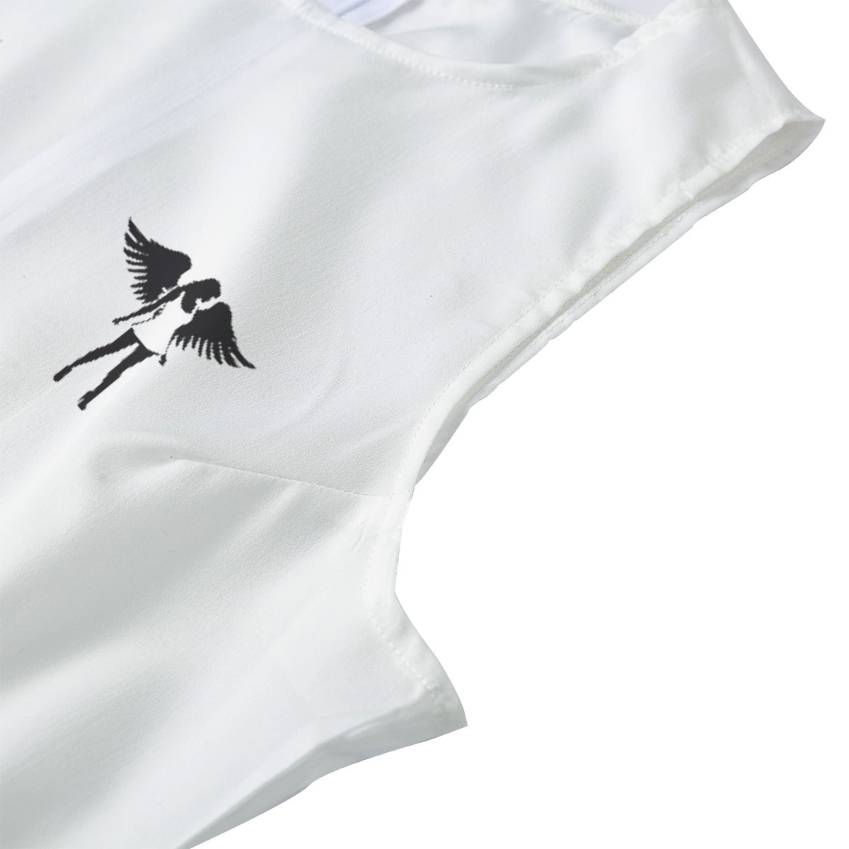 Donny's Angel Perspective Chiffon Sleeveless Dress - Donny's Angel