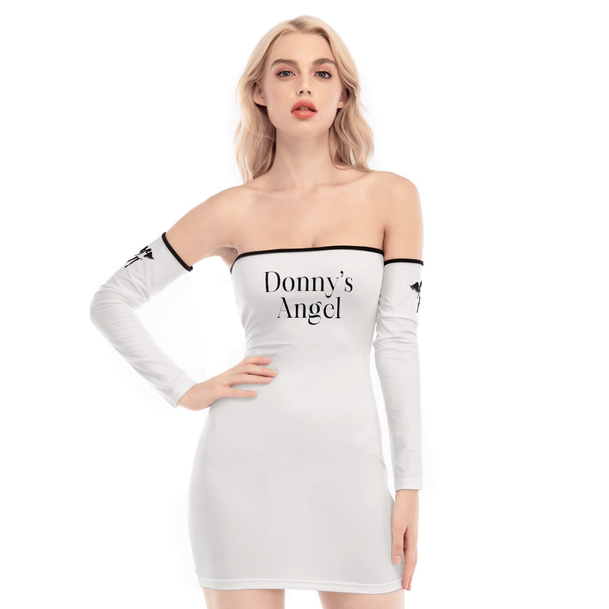 Donny's Angel Lace up Dress with Armlets - Donny's Angel