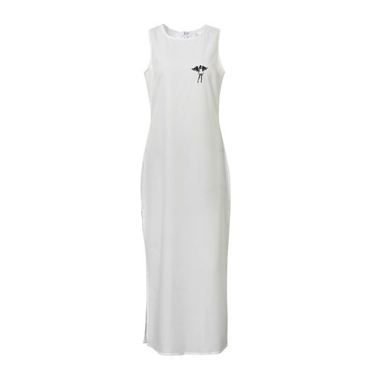 Donny's Angel Perspective Chiffon Sleeveless Dress - Donny's Angel