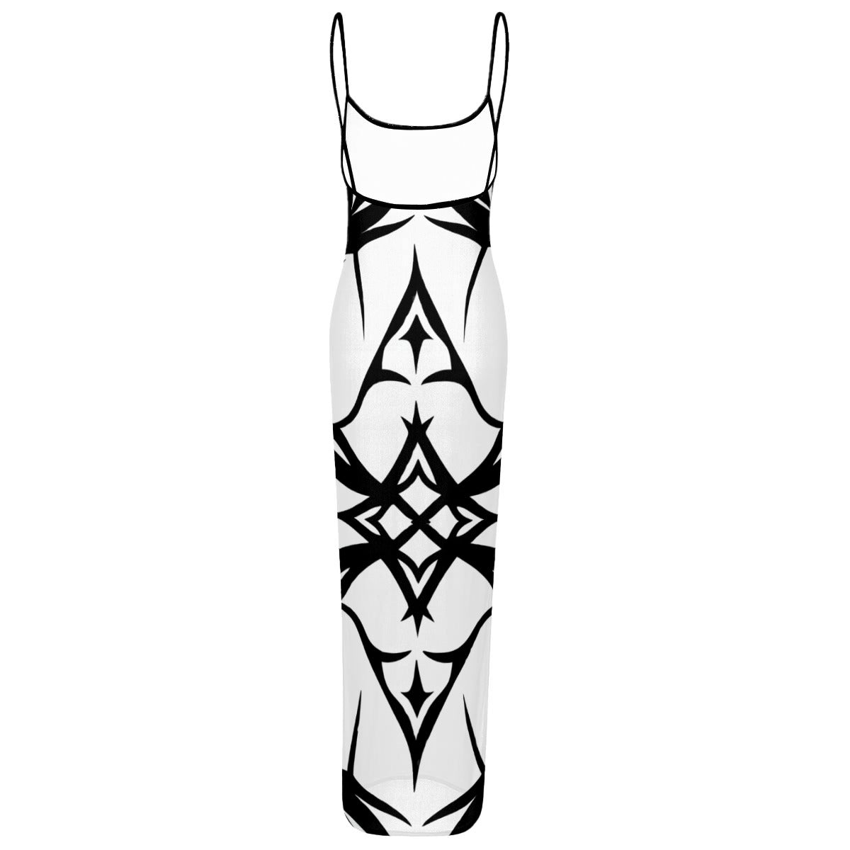Pure Vessel Sheer Mesh Midi Dress