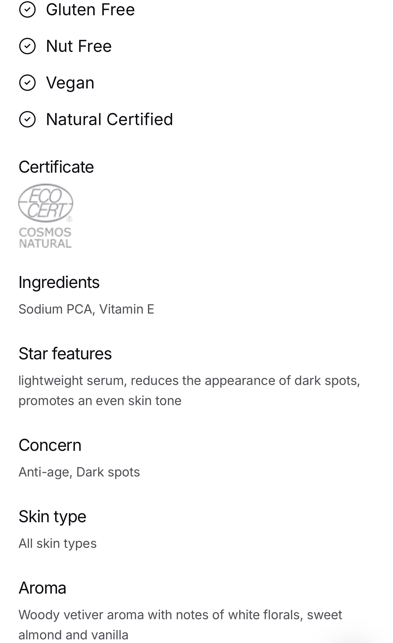 Dark Spot Corrector Serum