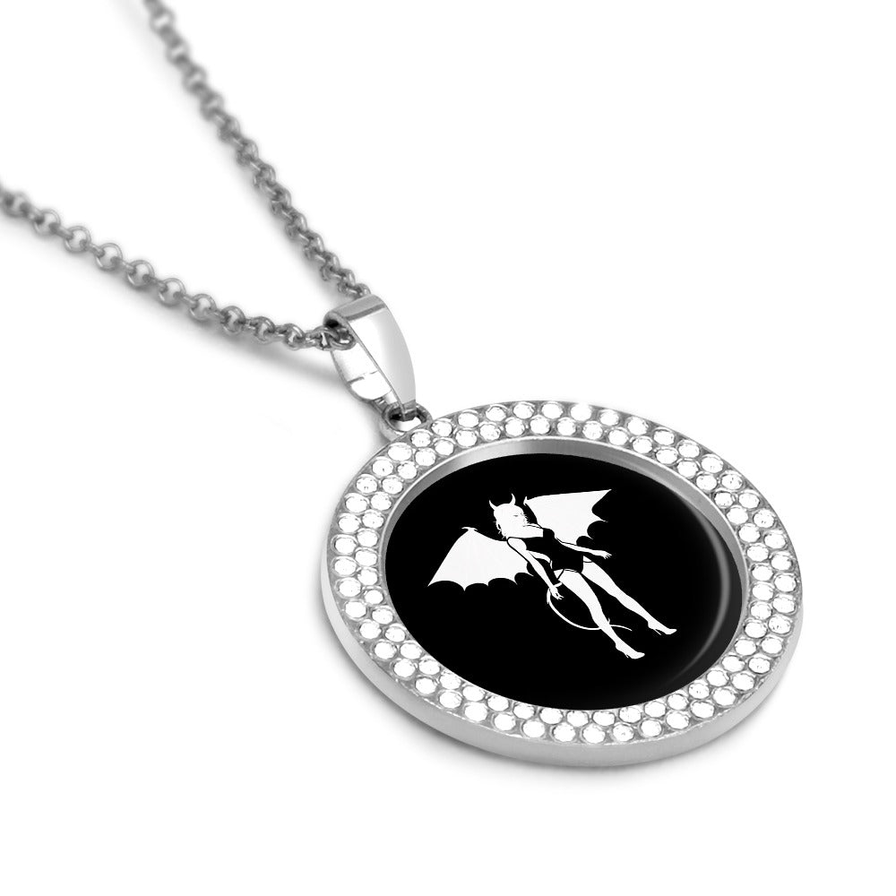 DD Rhinestone Pendant