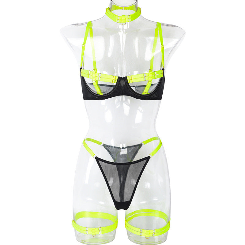 Enticing Straps Four Piece Set - Donny's Angel