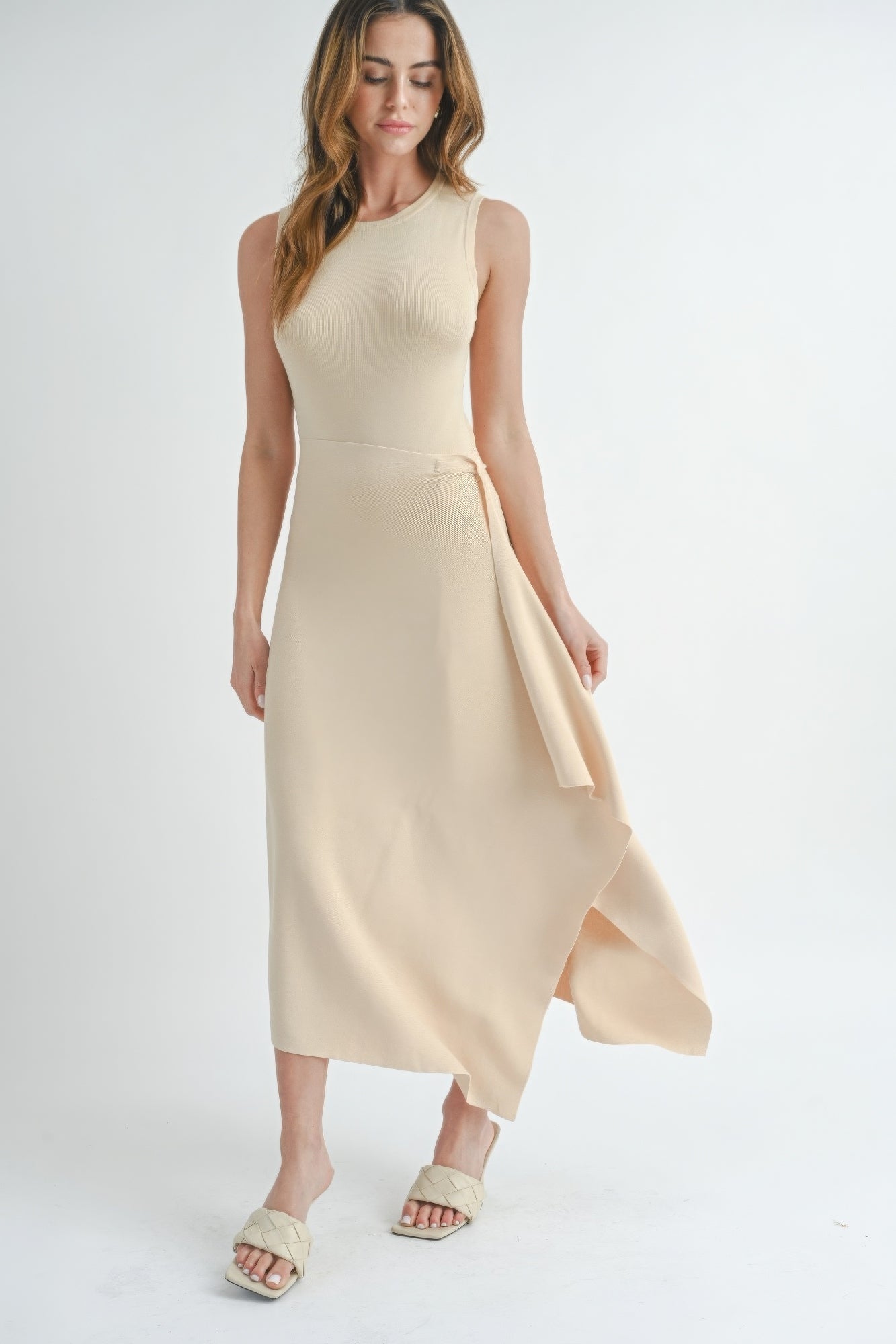 Maxi Dress With Slit - Donny's Angel