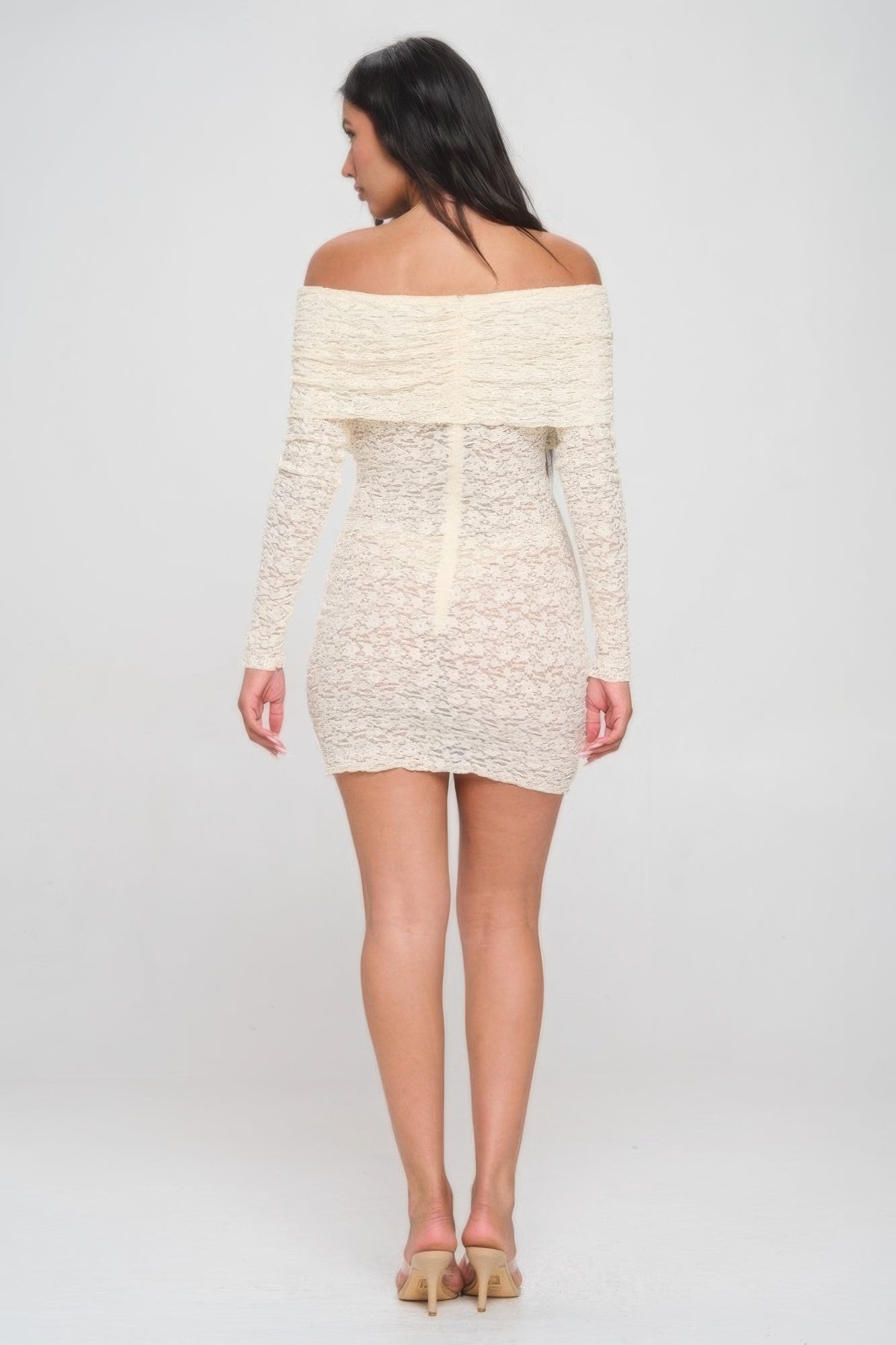 Off Shoulder Lace Dress - Donny's Angel