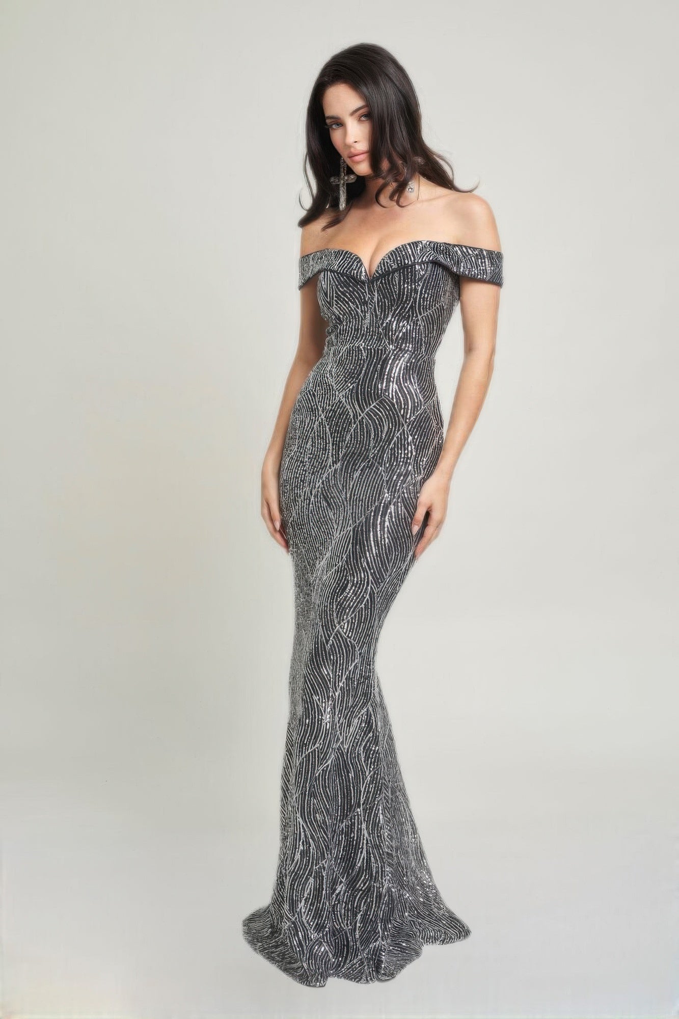 Enchanted Elegance Sequin Maxi Dress - Donny's Angel