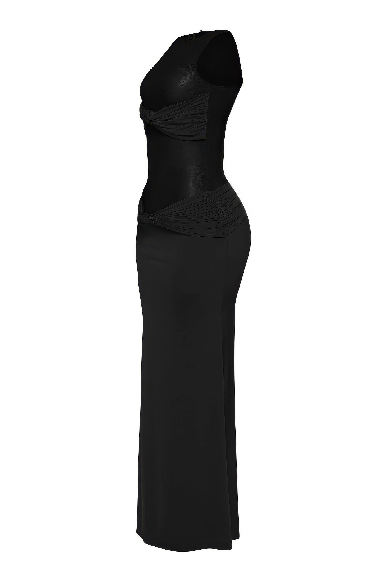 Mesh Contrast Rube Maxi Dress - Donny's Angel