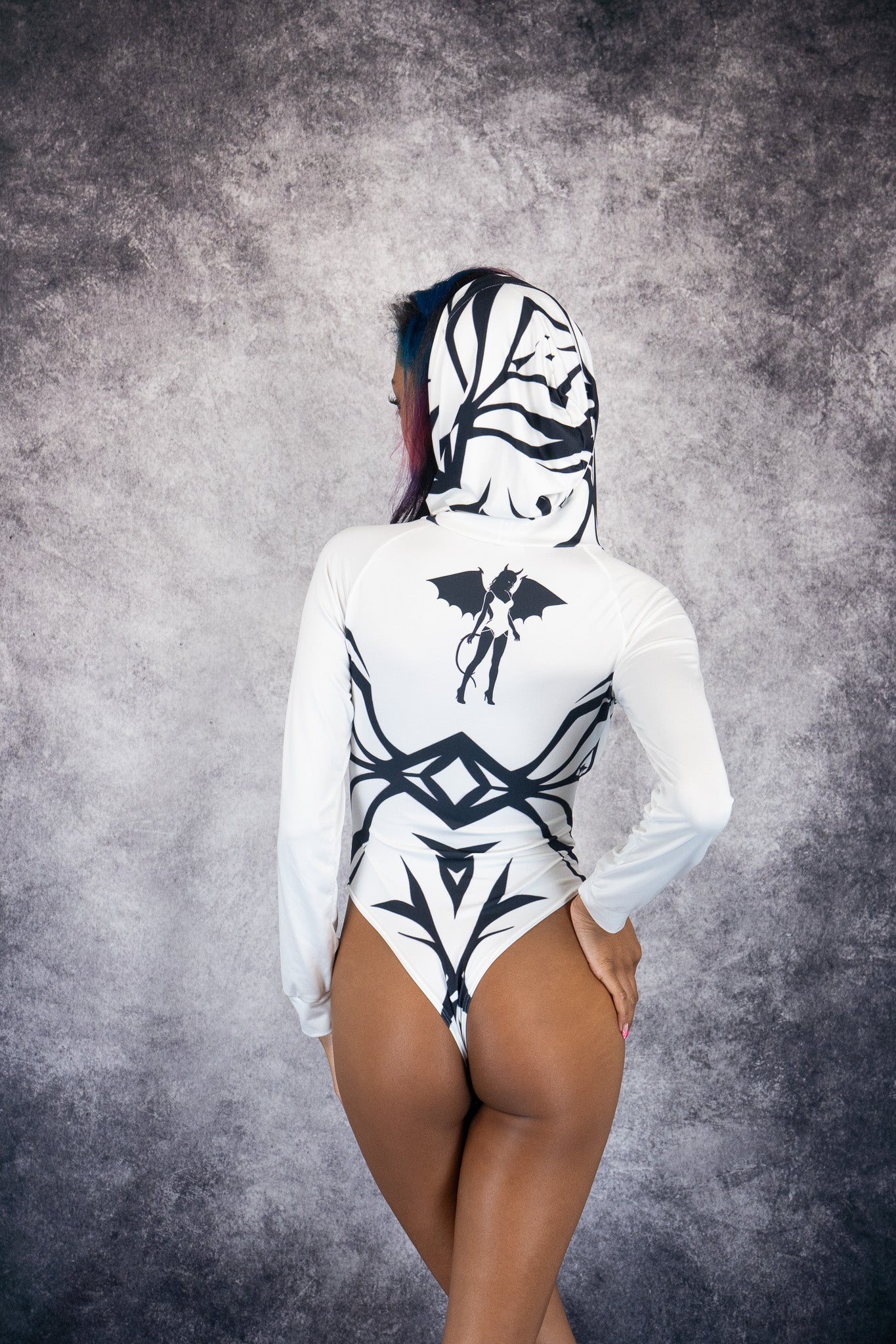 Nightwave Donny's Devil Hooded Bodysuit