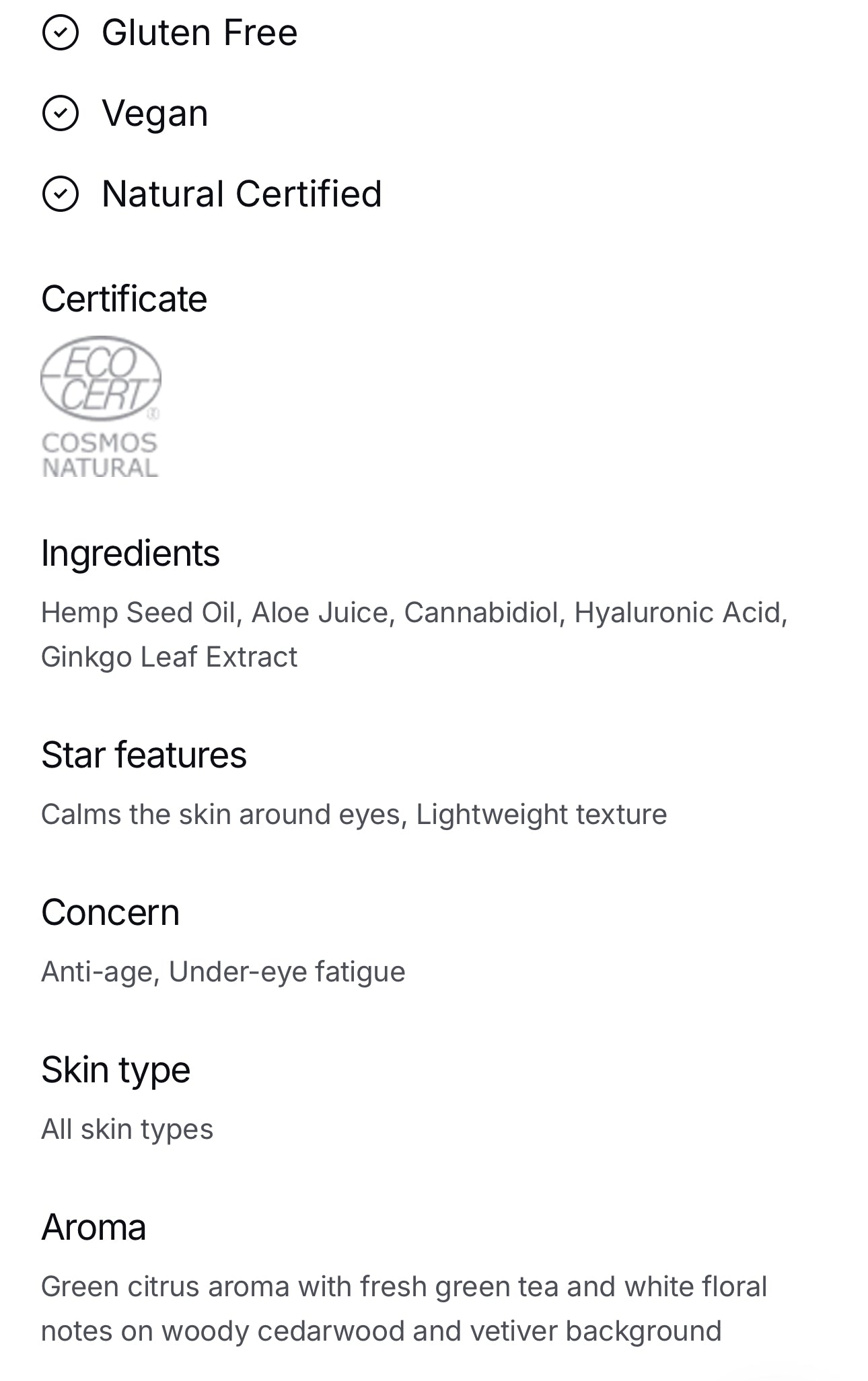 3-in-1 Eye Cream - Donny's Angel