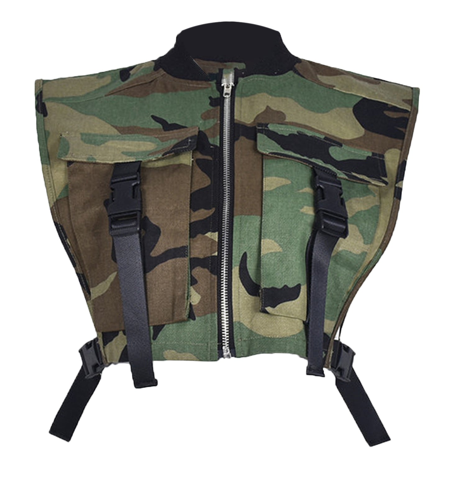 Hollow Buckle Fashion Vest