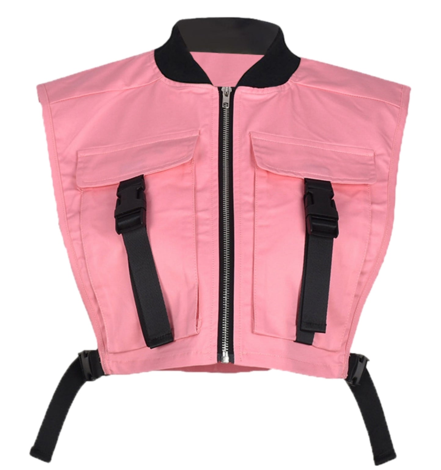 Hollow Buckle Fashion Vest