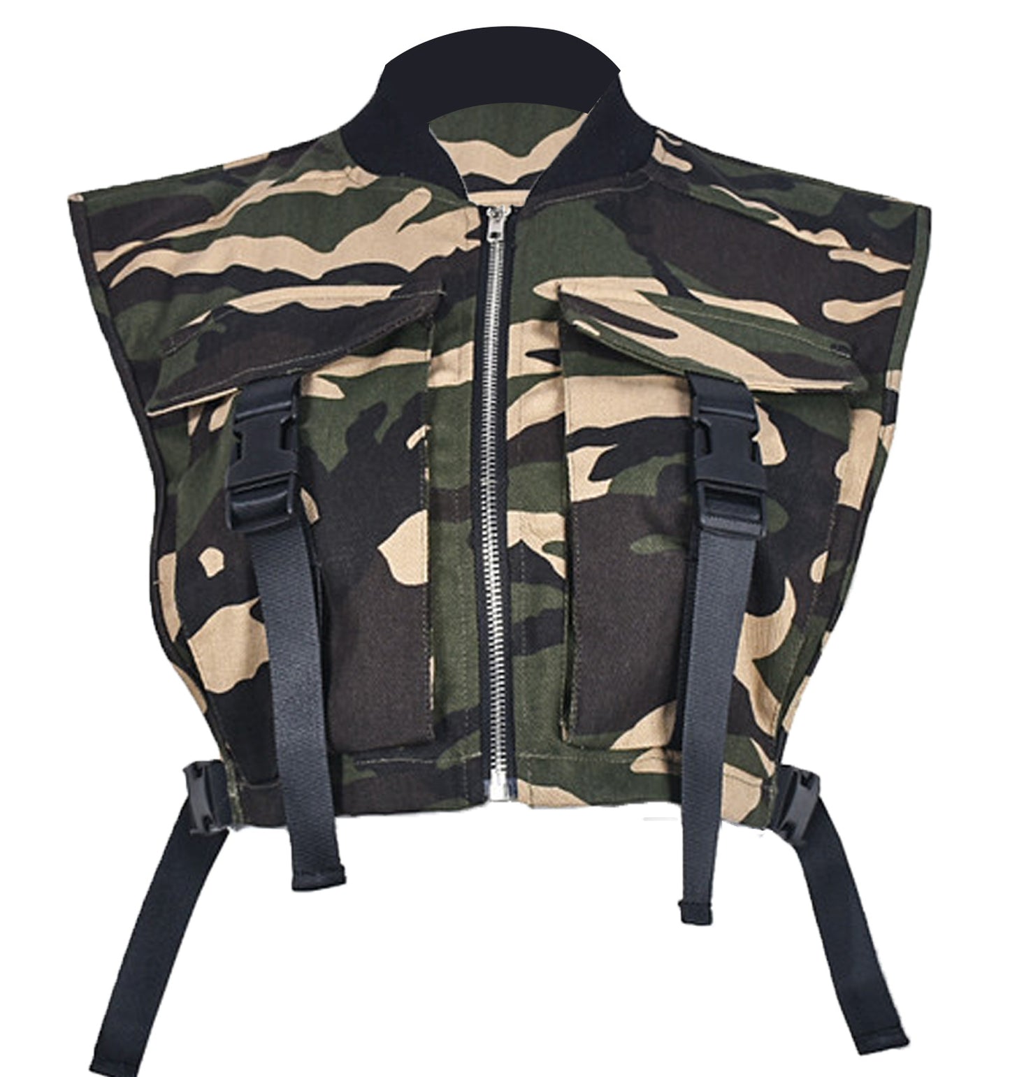 Hollow Buckle Fashion Vest