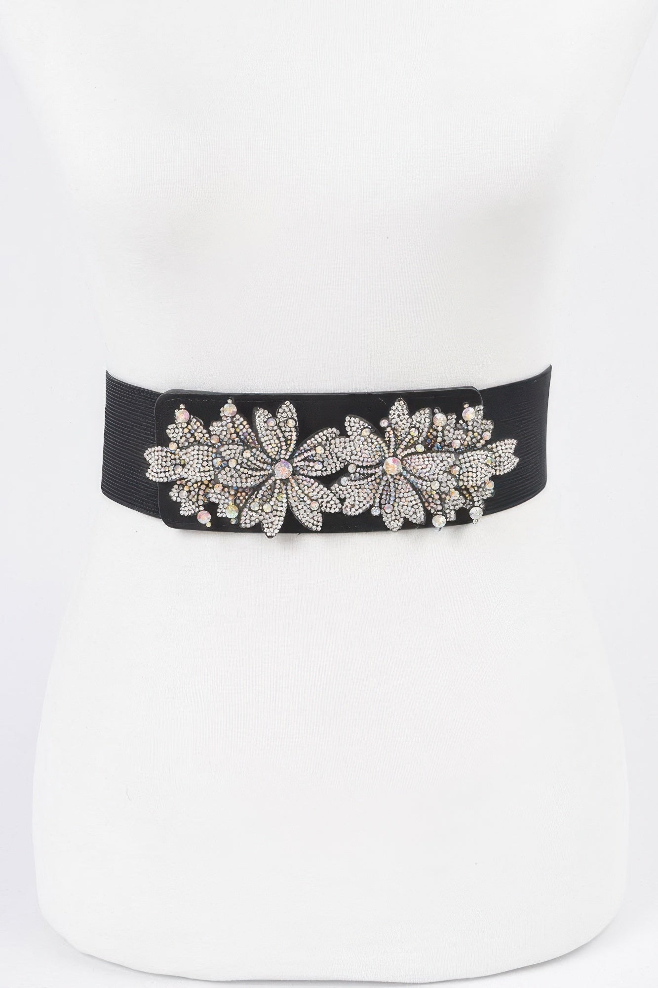 Ab Stone Flower Elastic Belt - Donny's Angel