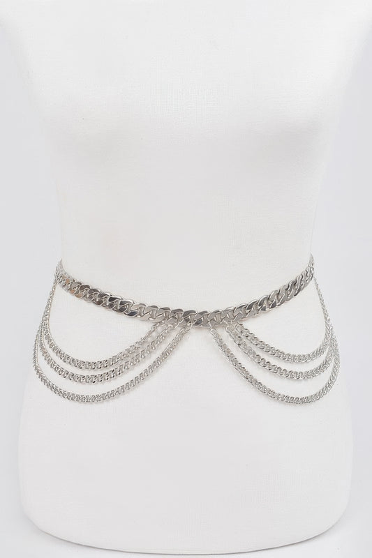 Double Hip Chain Belt - Donny's Angel