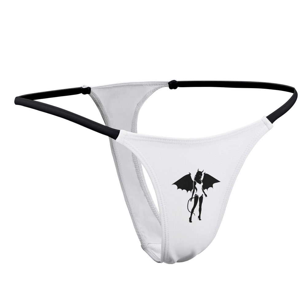 Donny's Devil Contrast Side String Thong - Donny's Angel
