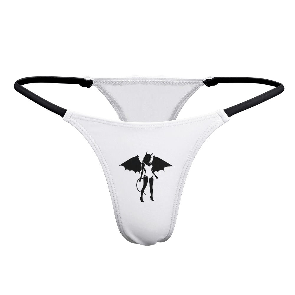 Donny's Devil Contrast Side String Thong - Donny's Angel