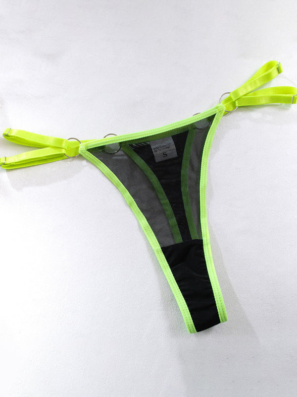 Sultry woven designed lingerie set - Donny's Angel